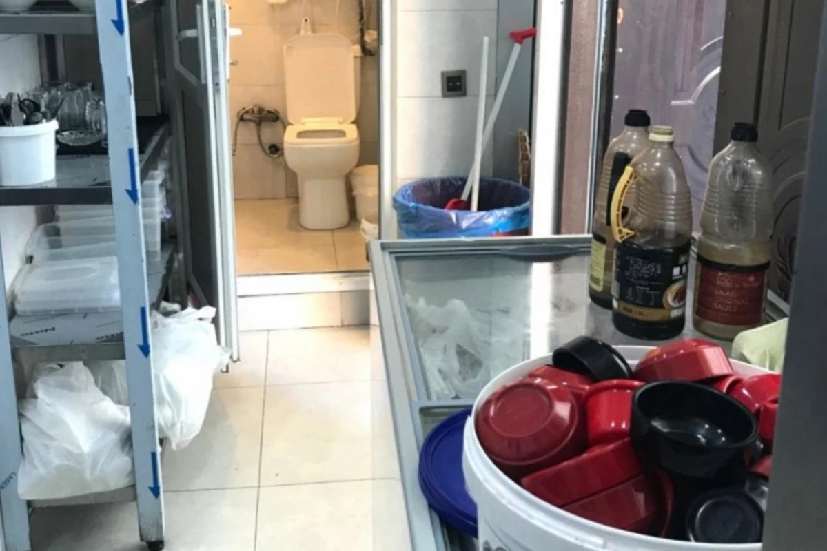 Bakıda nöqsanlar aşkarlanan restoranın fəaliyyəti məhdudlaşdırılıb - FOTO