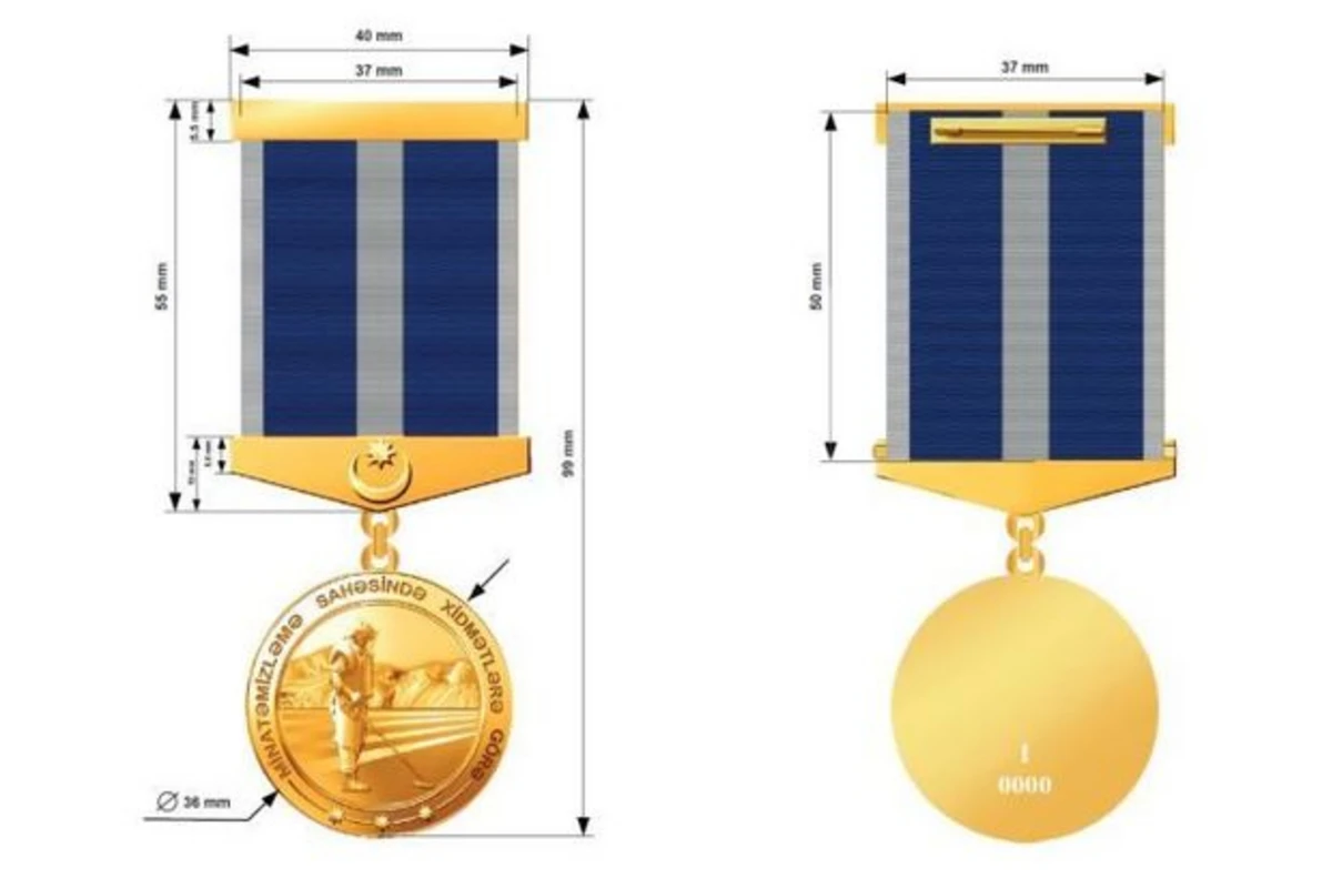 Azərbaycanda yeni medal təsis edildi Azərbaycanda yeni medal təsis edildi