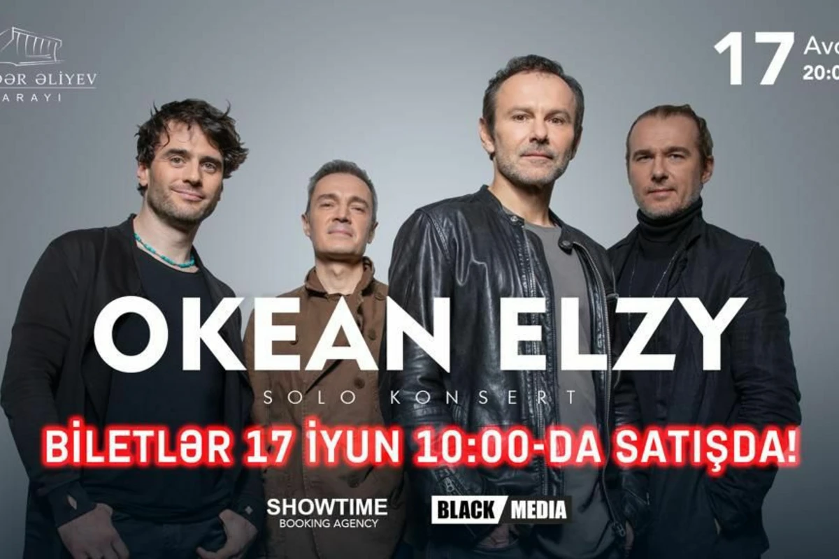Okean Elzynin möhtəşəm konsertinə AZ QALDI - BİLETLƏRİ BURADAN ALIN!