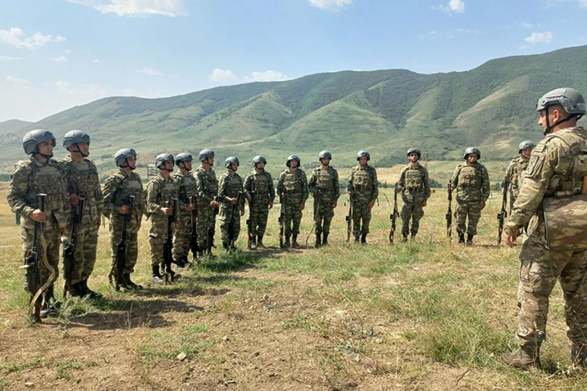 На учениях военнообязанные выполнили практические стрельбовые упражнения - ВИДЕО