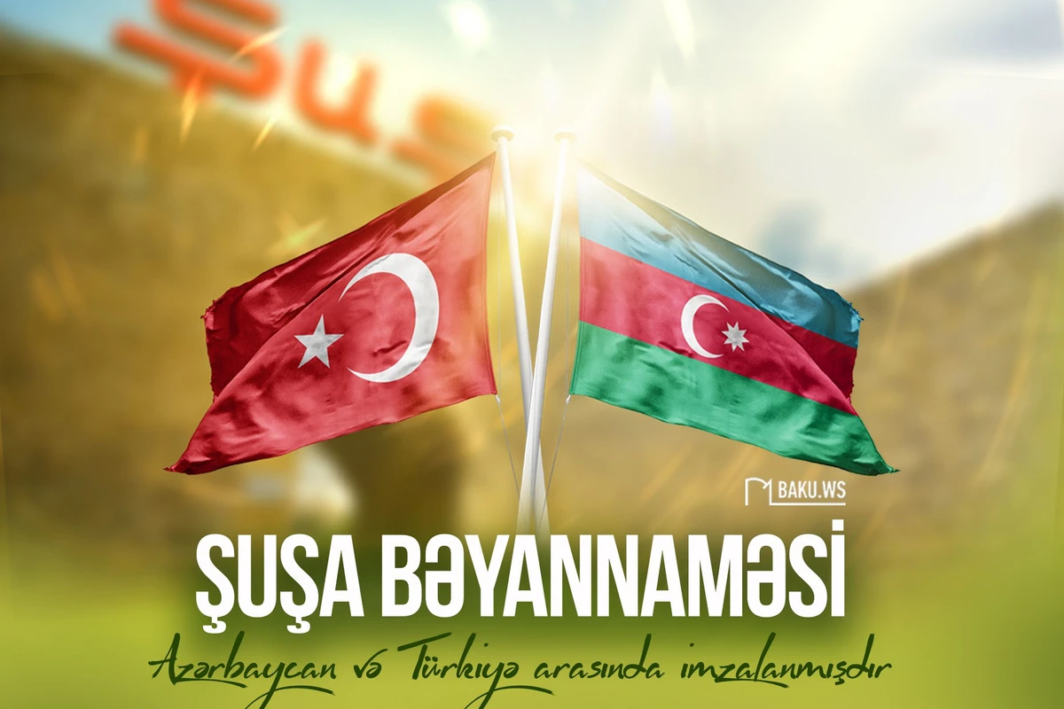 Şuşa Bəyannaməsinin imzalanmasının ildönümüdür Şuşa Bəyannaməsinin imzalanmasının ildönümüdür