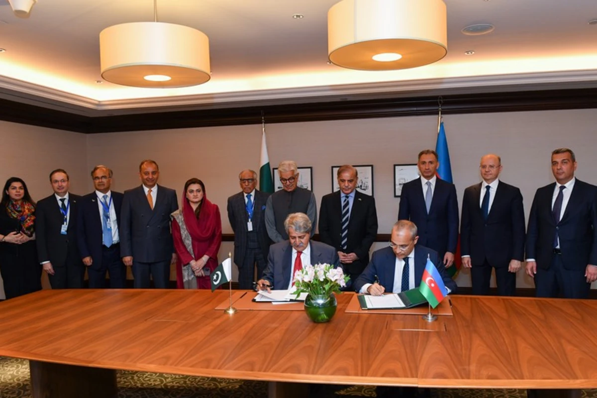 Azərbaycanla Pakistan arasında ticarət sahəsində əməkdaşlığa dair Anlaşma Memorandumu imzalandı - FOTO