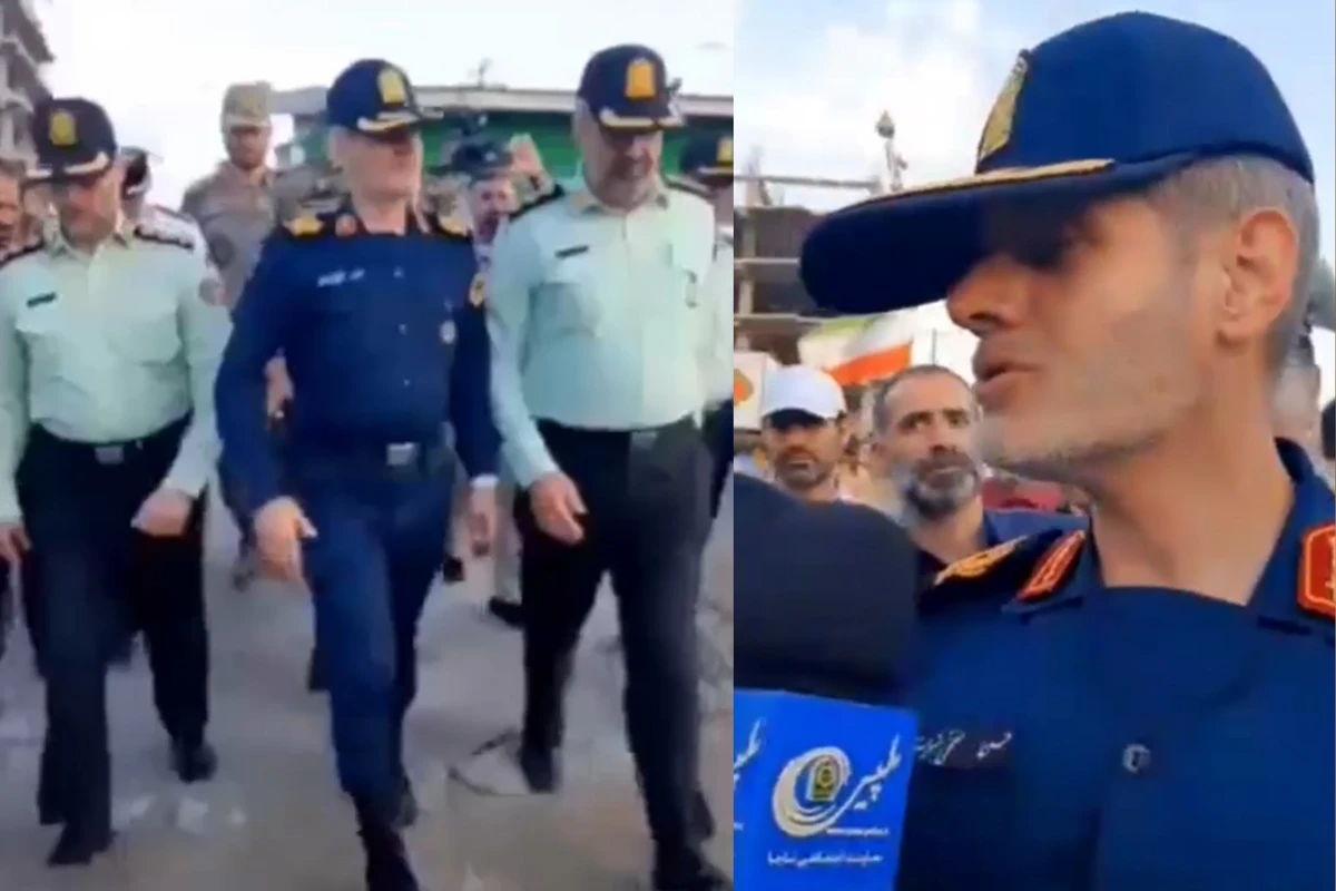 İranda polisdən göstəriş: “Boyunlarını qırın, mən cavabdehəm” - VİDEO