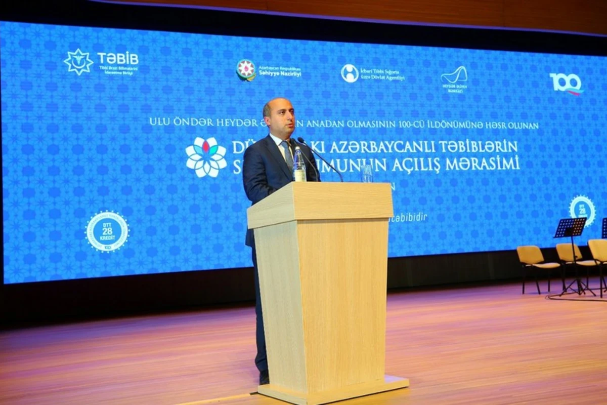 Emin Əmrullayev: “Xaricdə təhsil proqramları çərçivəsində 917 nəfər tibb təhsili alıb”