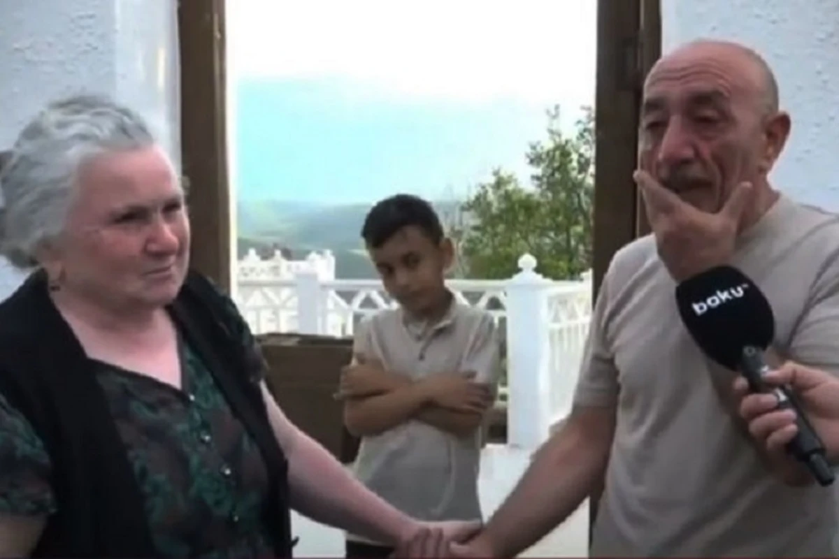 Qonşuların 31 il sonra Laçında baş tutan görüşündən duyğu dolu anlar - VİDEO