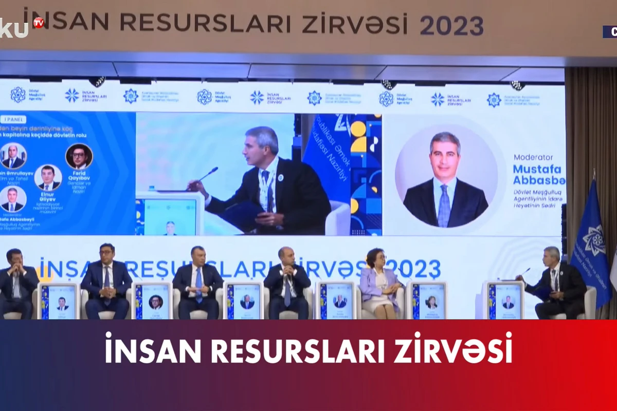 Bakıda İnsan Resursları Zirvəsi keçirilir - CANLI YAYIM