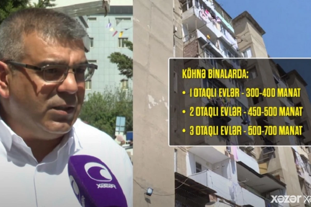 Kirayə mənzillər bu səbəbdən BAHALAŞIR - VİDEO