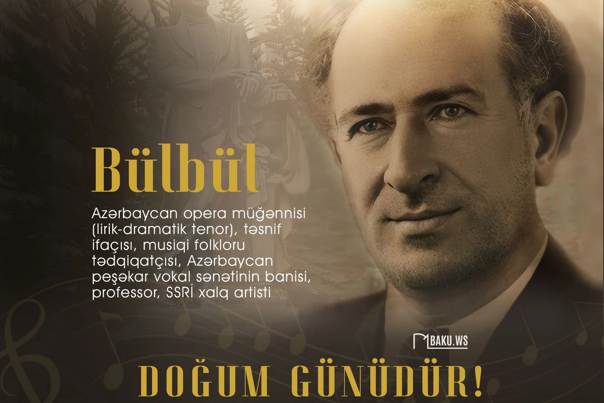 Bülbülün doğum günüdür