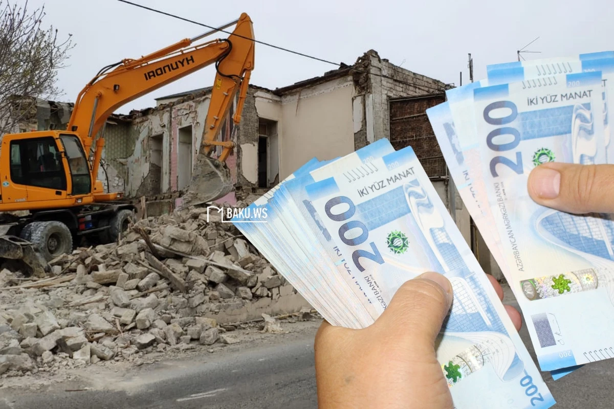 Kubinkadakı söküntüdə PROBLEM: Sakinlər bu qədər kompensasiya istəyir
