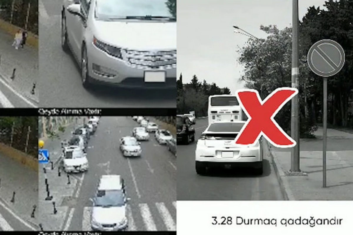 Sürücülərin DİQQƏTİNƏ: Dayanma və durmanı qadağan edən nişan olmasa da, cərimələnə bilərsiniz - VİDEO