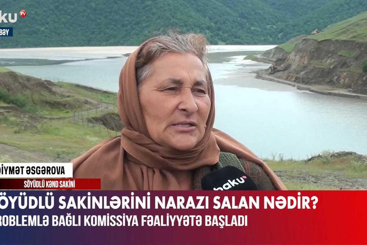 Протестующие жители села Сеюдлю поговорили с Baku TV - ВИДЕО