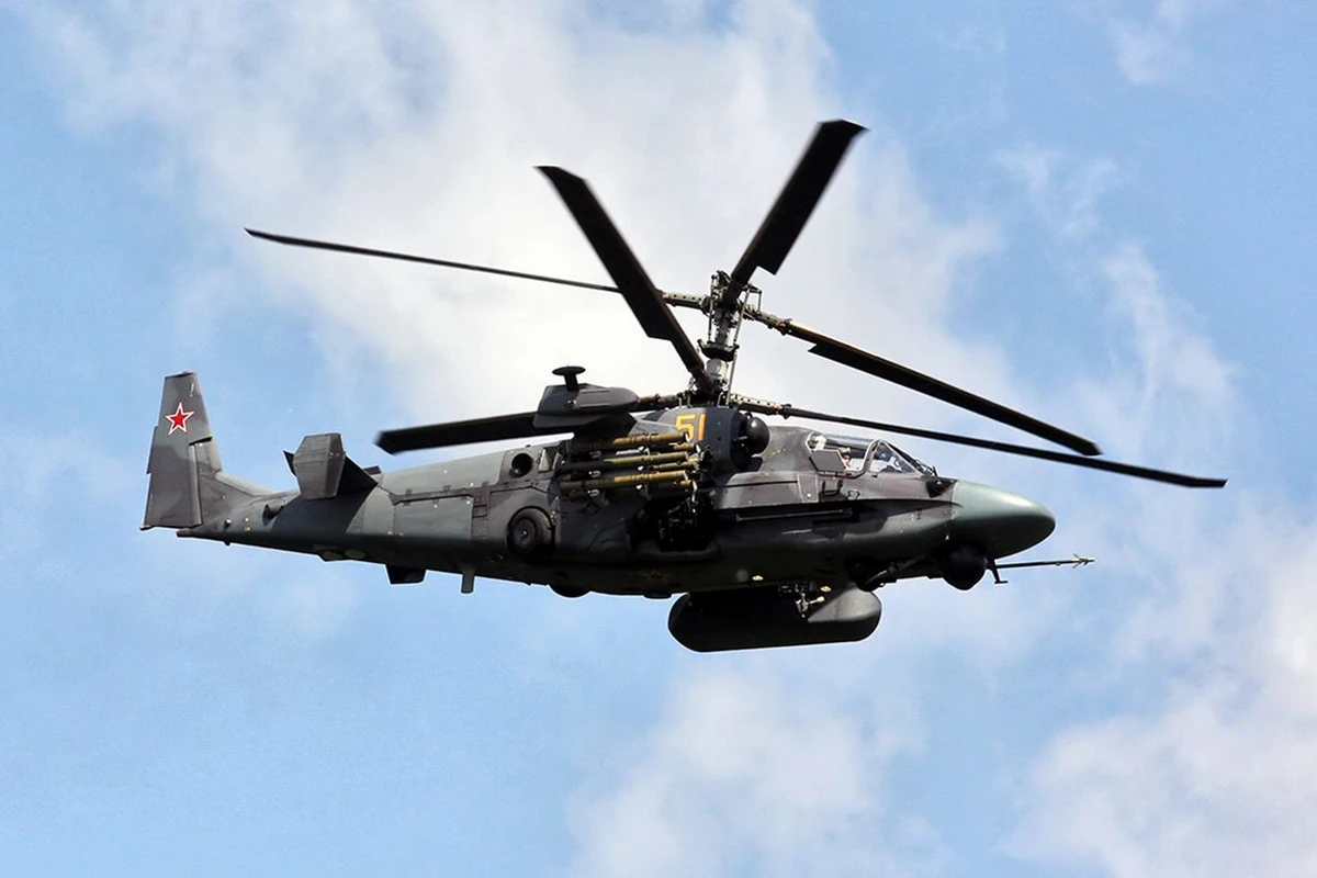 Ukrayna Rusiyanın Ka-52 Alliqator helikopterini vurdu
