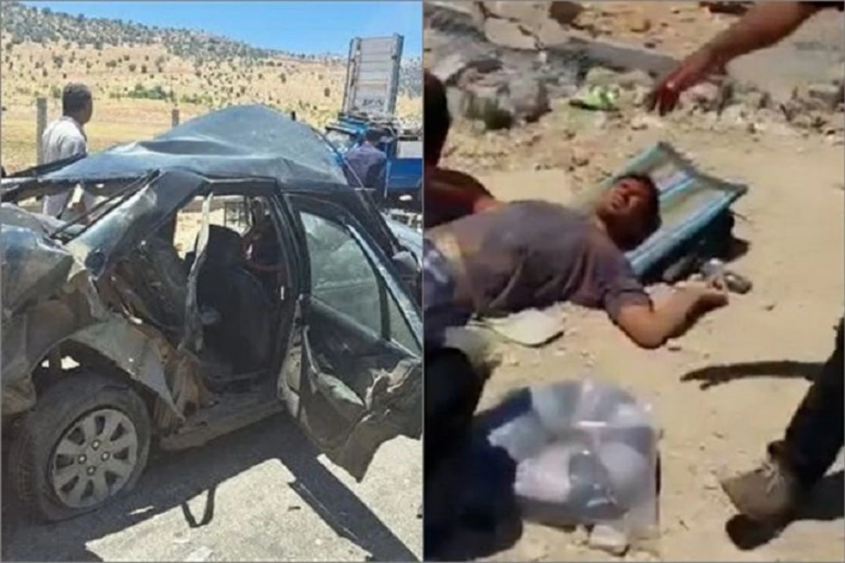 İranda zəncirvari qəza: Ölənlər və yaralananlar var - FOTO/VİDEO