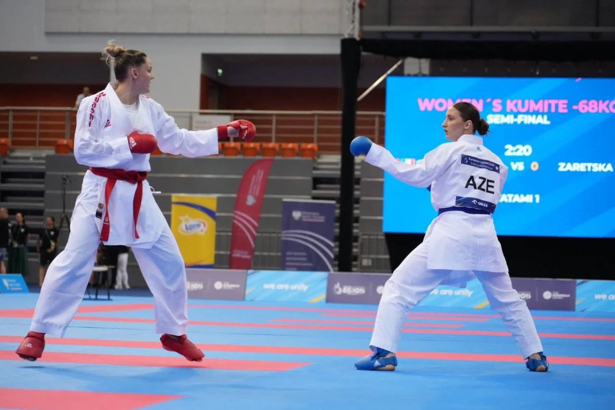 Krakov-2023: İrina Zaretska qızıl, Asiman Qurbanlı bürünc medal qazanıb