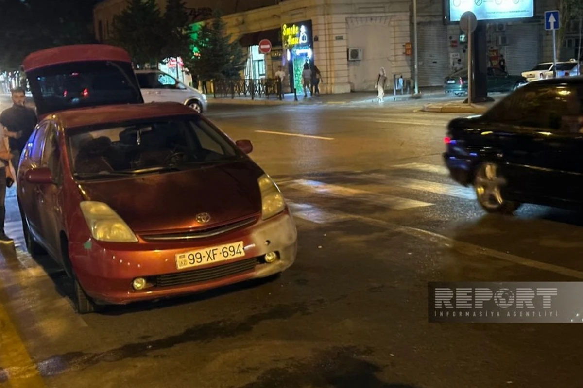 Bakıda piyadanın vurulması ilə nəticələnən avtoqəza olub