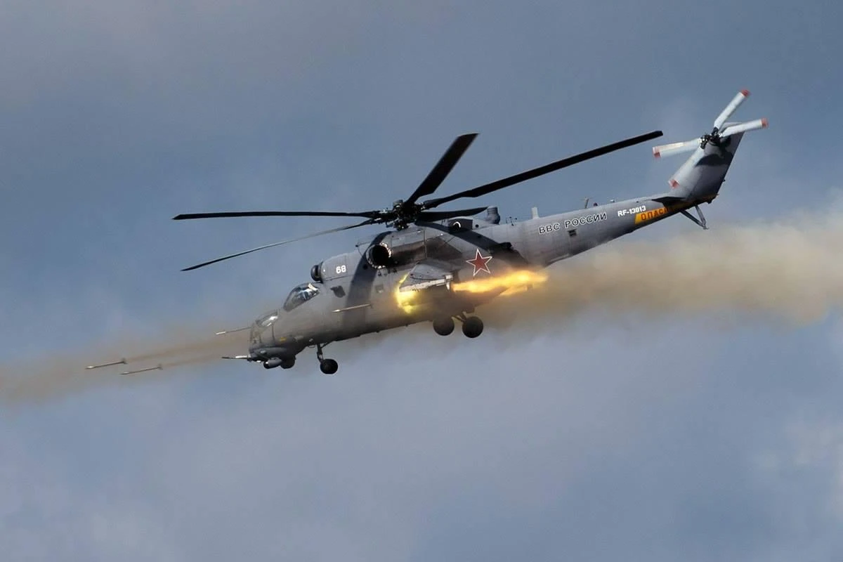 Vaqner Rusiya MN-nin üçüncü helikopterini də vurdu - FOTO