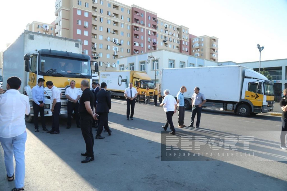 Bu gün daha bir neçə ailə Laçın şəhərinə yola salınıb - FOTO