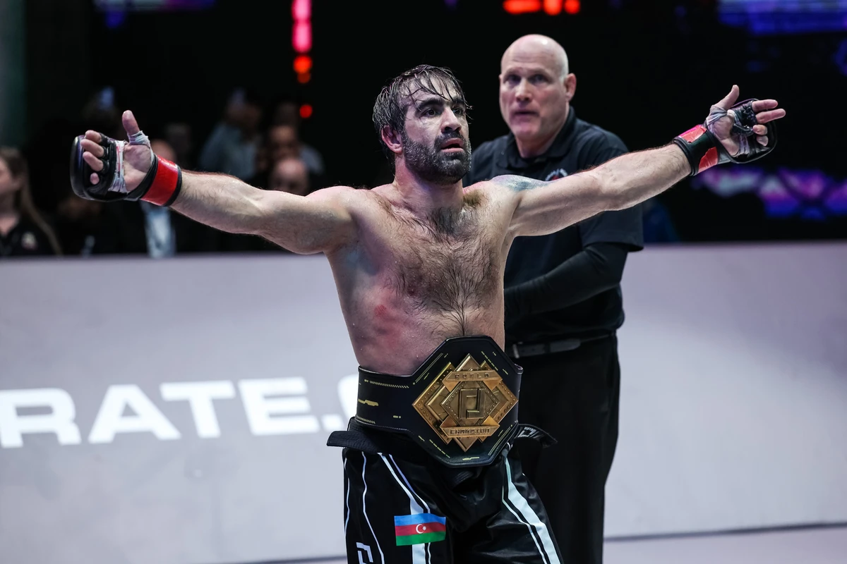 Rafael Ağayevdən Karate Combatda növbəti parlaq qələbə - VİDEO