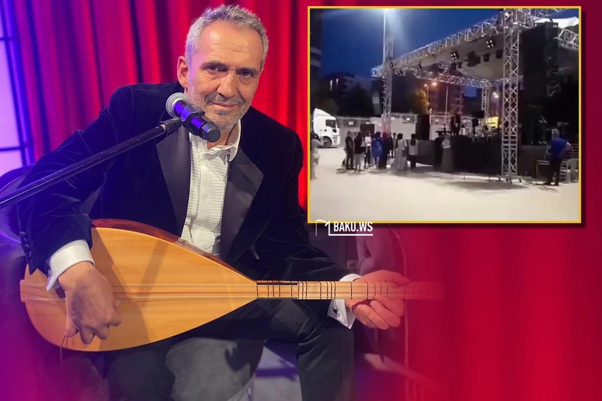 Tanınmış müğənninin konsertində BİABIRÇILIQ - Cəmi 8 nəfər gəldi - VİDEO