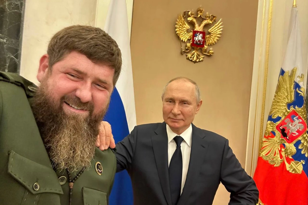 Putin Kadırovla görüşüb - FOTO