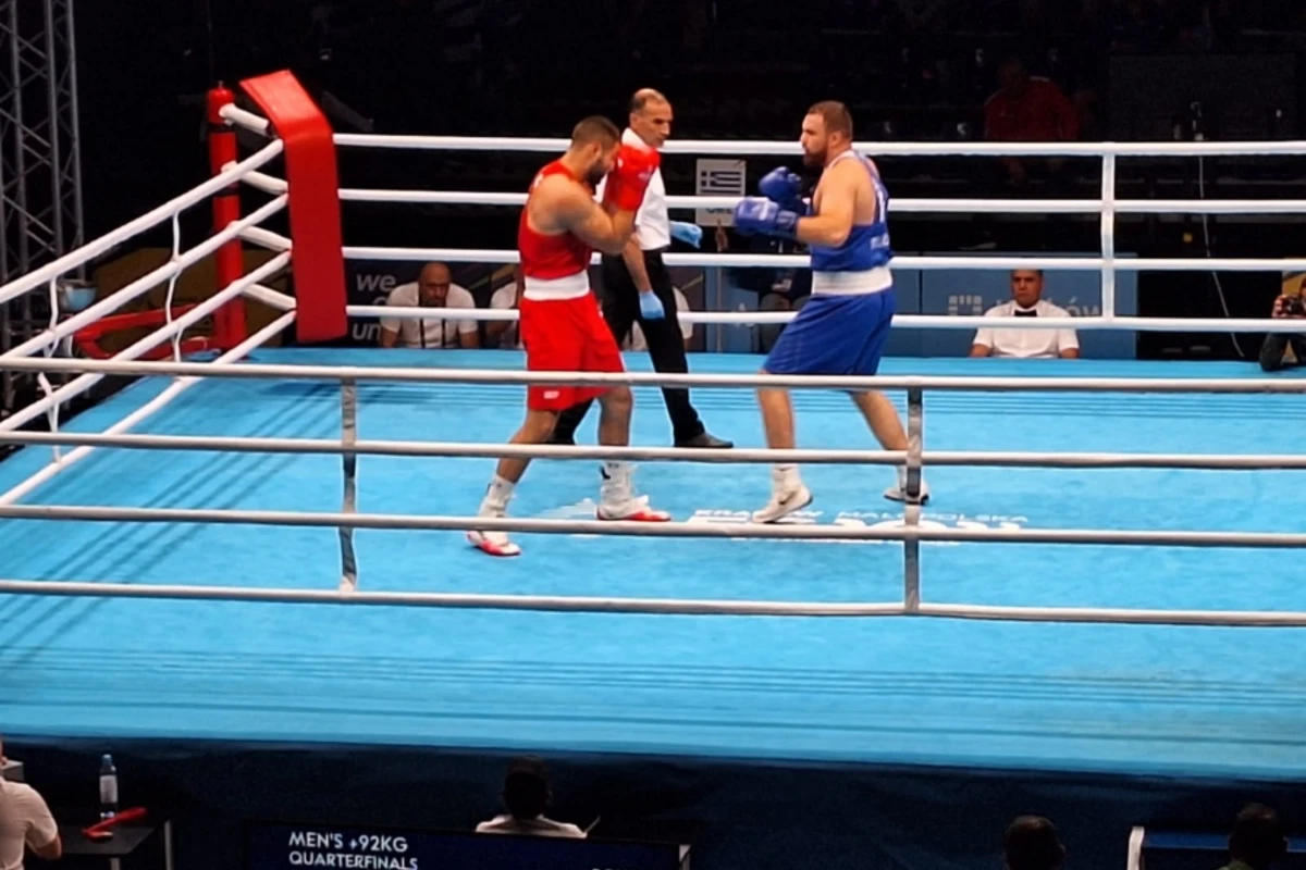 Boksçumuz Məhəmməd Abdullayev Avropa Oyunlarında bürünc medalı təmin edib - FOTO