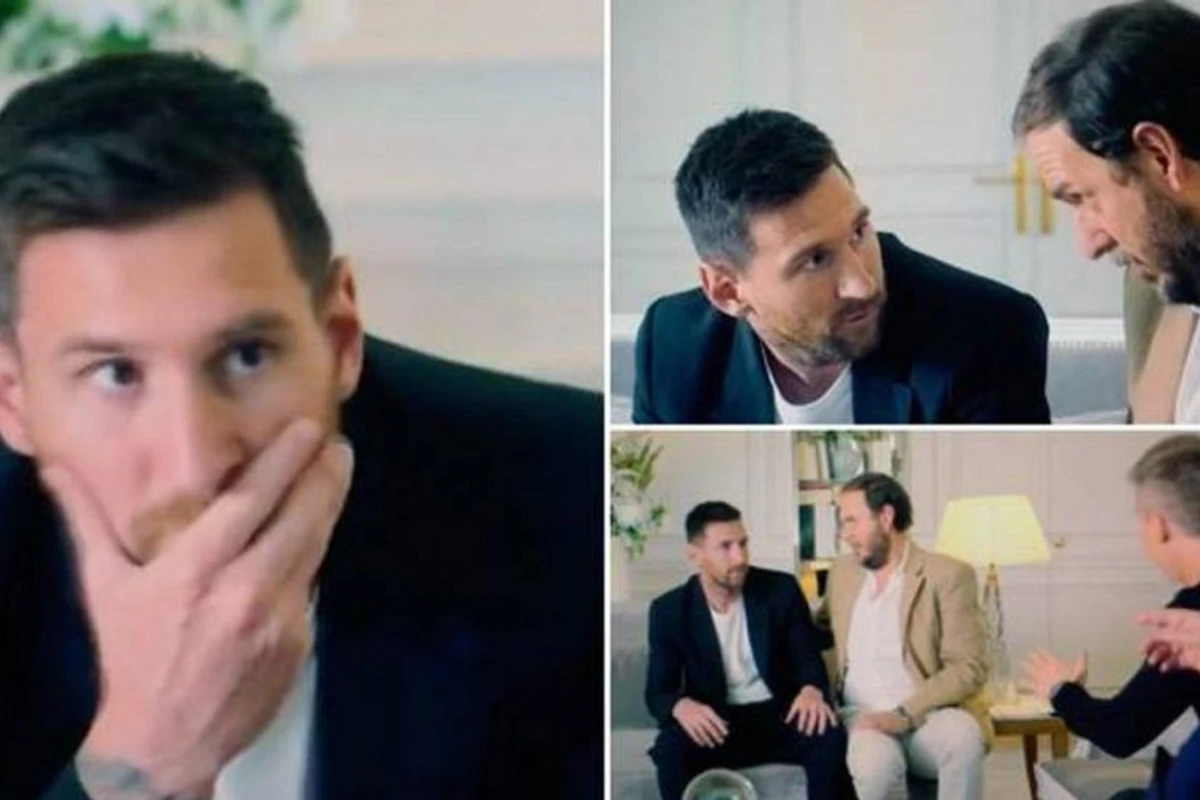 Messi seriala çəkildi