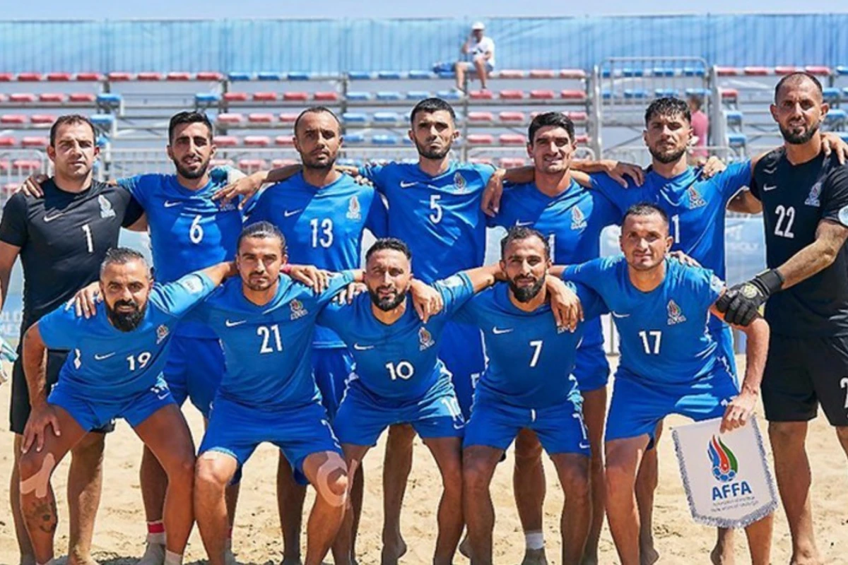 Avropa Oyunları: Azərbaycanın çimərlik futbolu yığması Ukraynaya qalib gəlib