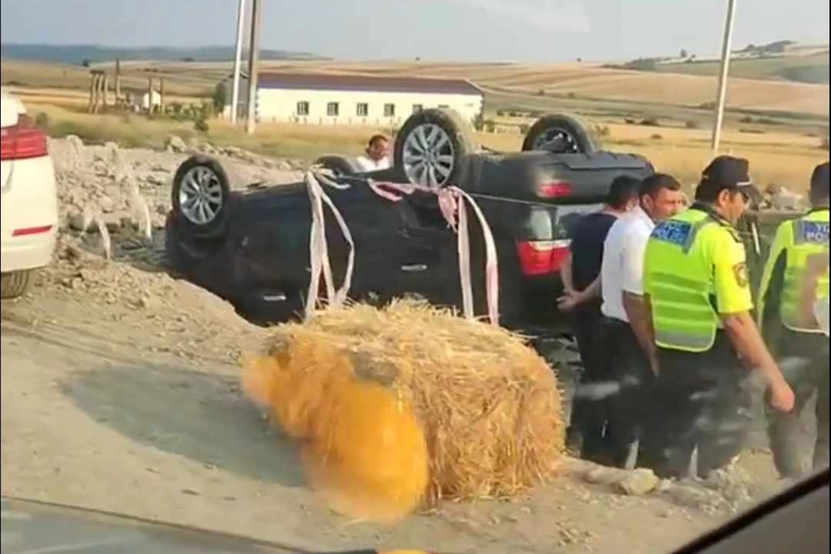 Bakı İsmayıllı yolundakı qəzanın görüntüləri - VİDEO