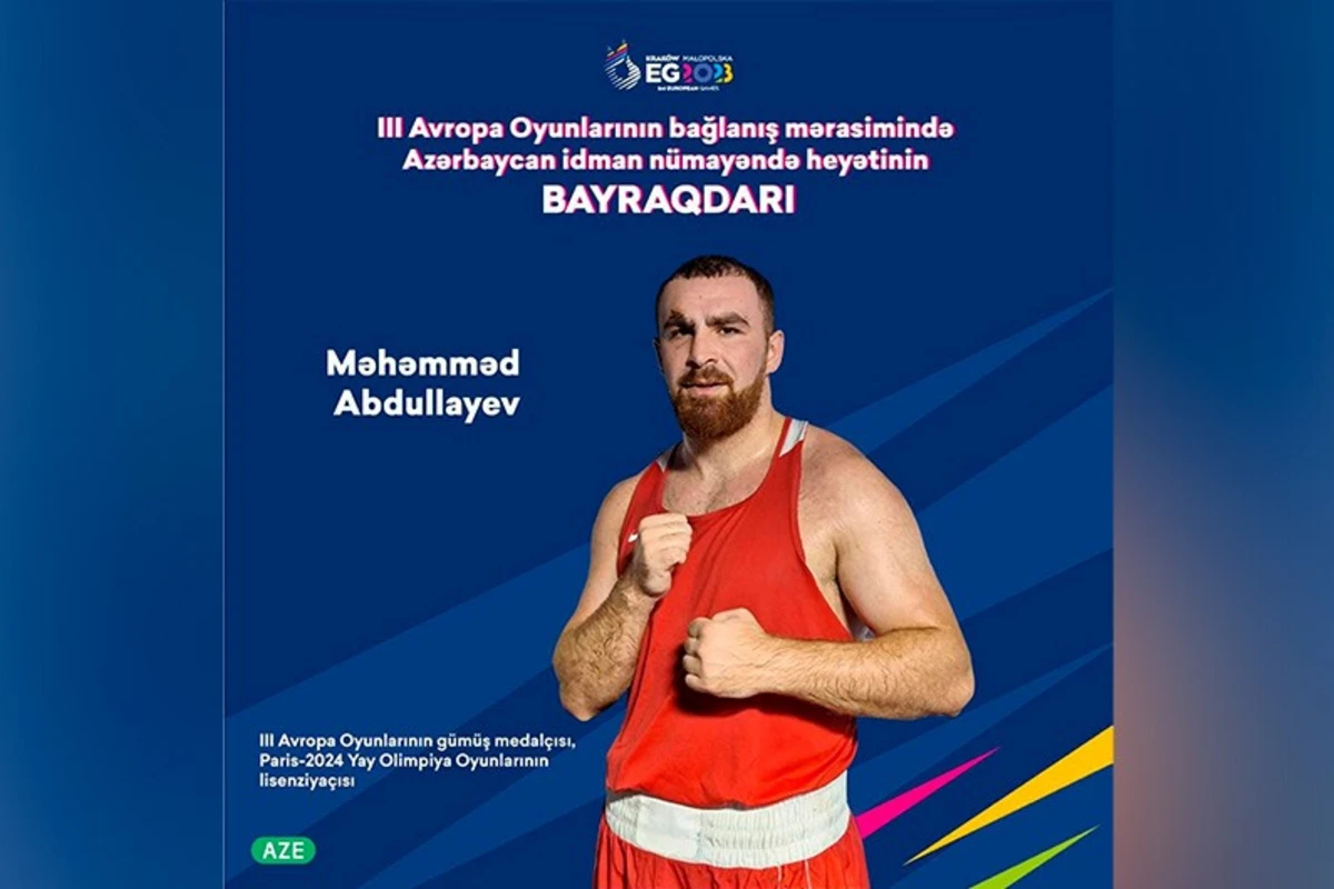 III Avropa Oyunları: Bağlanış mərasimində Azərbaycanın bayraqdarı bəlli olub