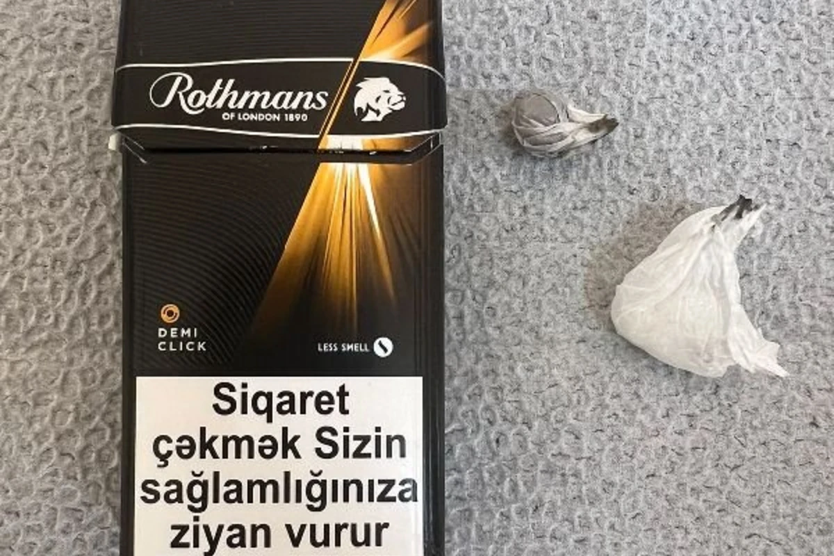 Həbsxanaya siqaretin içində narkotik keçirmək istədi, tutuldu