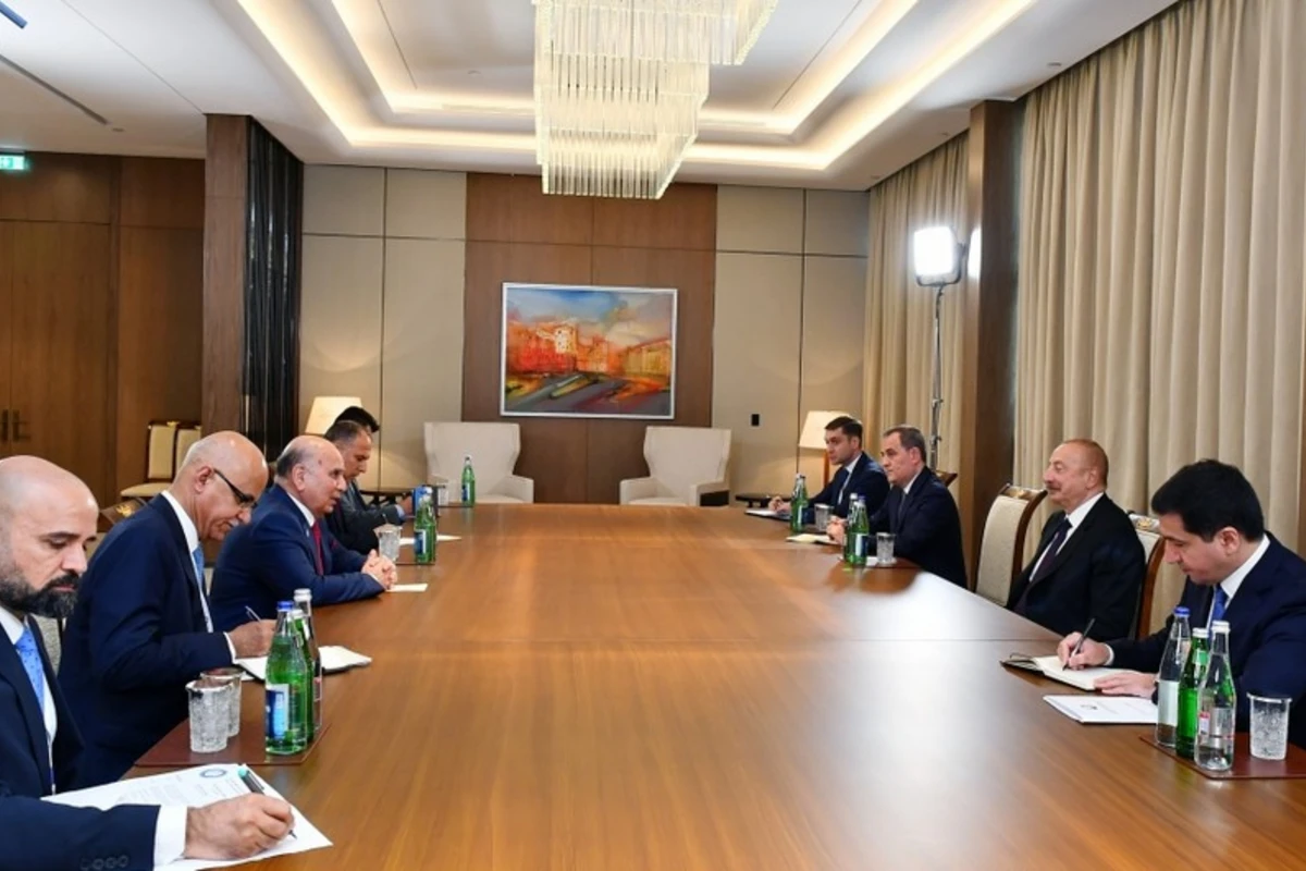 Президент Ильхам Алиев принял заместителя премьер-министра Ирака - ОБНОВЛЕНО