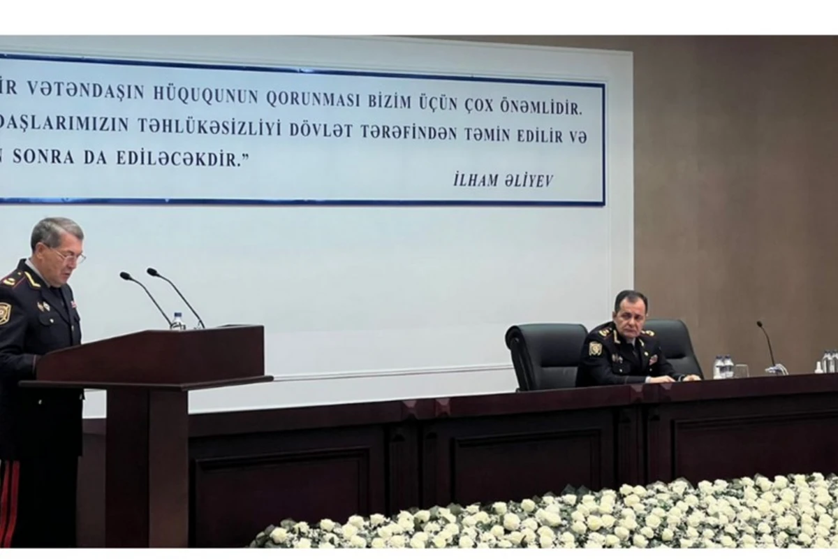 DYP-də əməliyyat müşavirəsi keçirilib - FOTO
