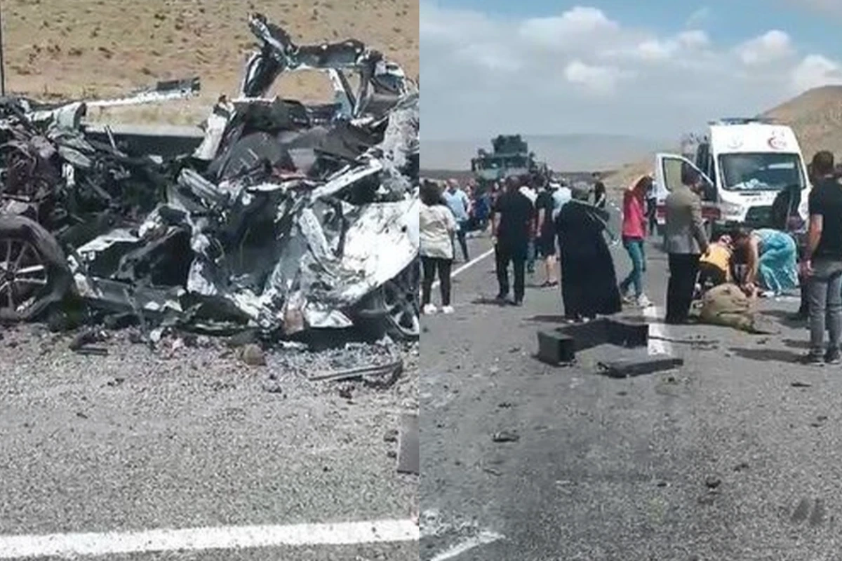 Türkiyədə hərbçiləri daşıyan maşın qəzaya düşdü - Ölən və çoxlu sayda yaralanan var - FOTO