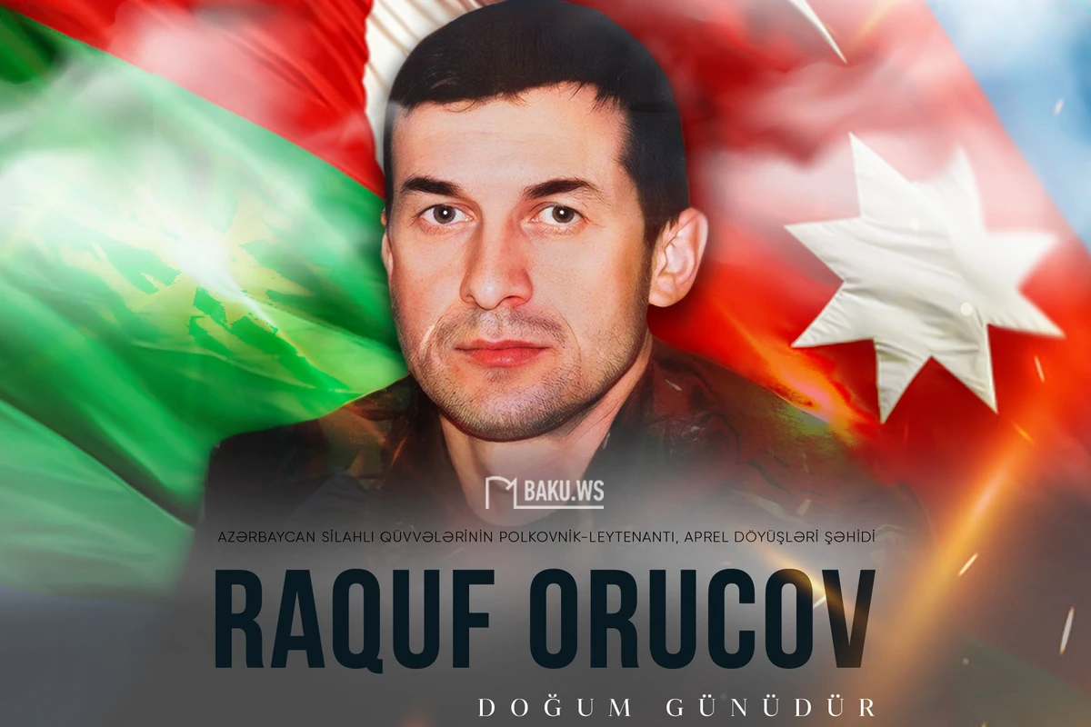 Bu gün Raquf Orucovun doğum günüdür Bu gün Raquf Orucovun doğum günüdür
