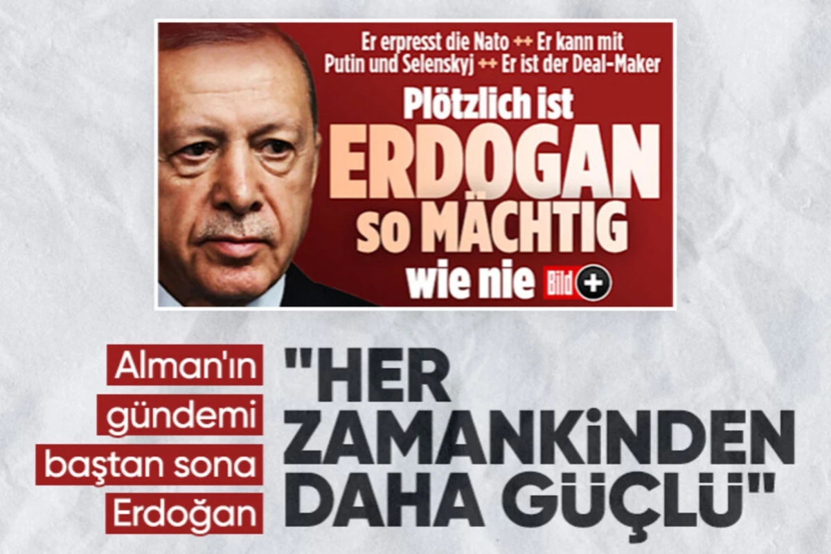 Bild qəzeti: Ərdoğan həmişəkindən daha güclüdür - FOTO Bild qəzeti: Ərdoğan həmişəkindən daha güclüdür - FOTO