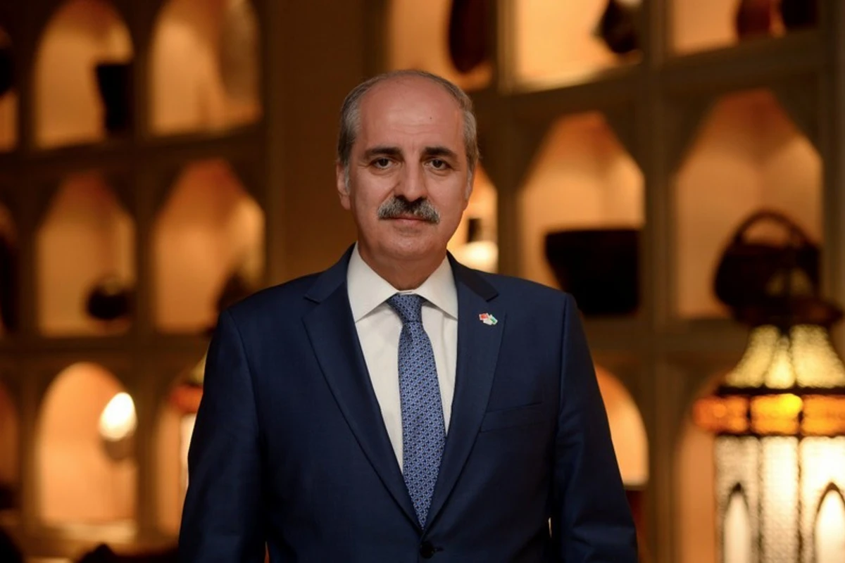 Numan Kurtulmuş Bakıda TÜRKPA-nın Baş Katibliyinin inzibati binası ilə tanış olub
