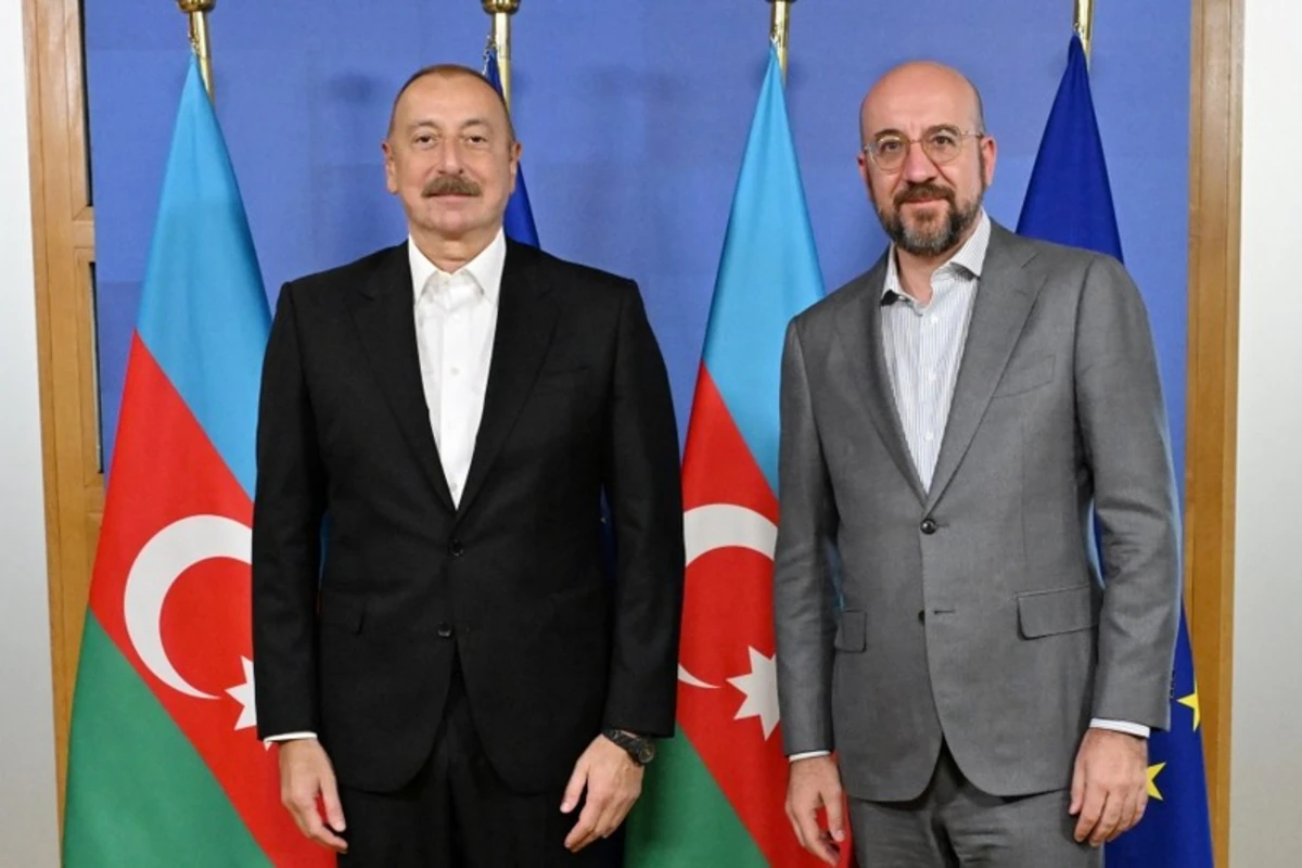 Prezident İlham Əliyev Şarl Mişelə minnətdarlığını bildirib