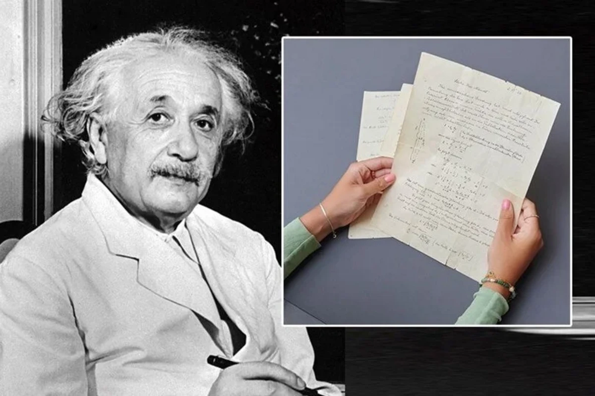 Eynşteynə məxsus bu kağızlar rekord qiymətə satıldı