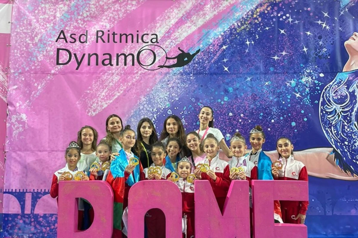 Azərbaycan gimnastları İtaliyada qızıl medallar qazanıblar - FOTO Azərbaycan gimnastları İtaliyada qızıl medallar qazanıblar - FOTO