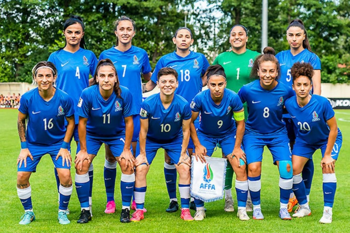Qadın futbolçulardan ibarət Azərbaycan millisi növbəti dəfə heç-heçə edib