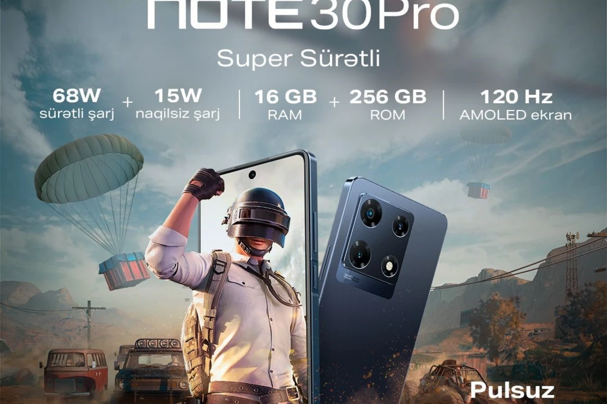 Что общего между азербайджанским турниром PUBG mobile и новым смартфоном INFINIX NOTE 30 pro - ФОТО
