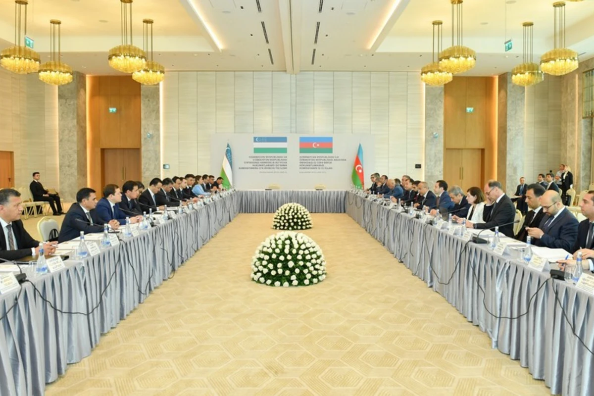 Şuşada Azərbaycan-Özbəkistan Birgə Hökumətlərarası Komissiyasının iclası keçirilir - FOTO Şuşada Azərbaycan-Özbəkistan Birgə Hökumətlərarası Komissiyasının iclası keçirilir - FOTO