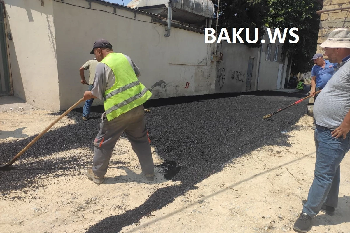 Bakıda asfalt oyunu - Yolu niyə bu günə qoyurlar? - FOTO