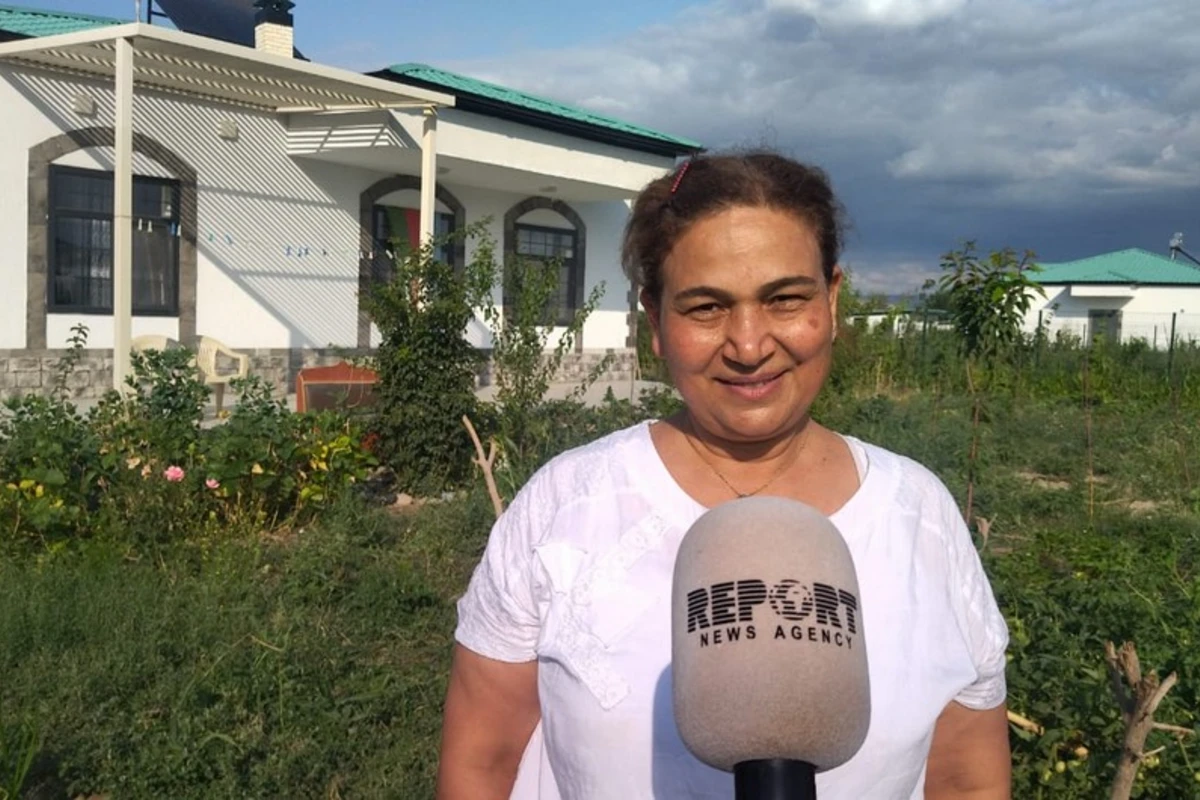 Bahar Səmədova: “Ağalıda yaşamaq üçün lazım olan hər bir iş görülüb” - FOTO