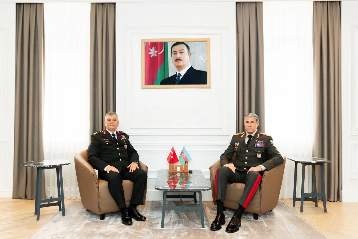 Vilayət Eyvazov Türkiyə Jandarm Baş Komandanının müavini ilə görüşüb - FOTO
