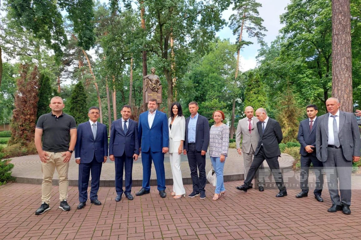 Azərbaycanın Ukraynadakı səfiri İrpenə gedib - FOTO
