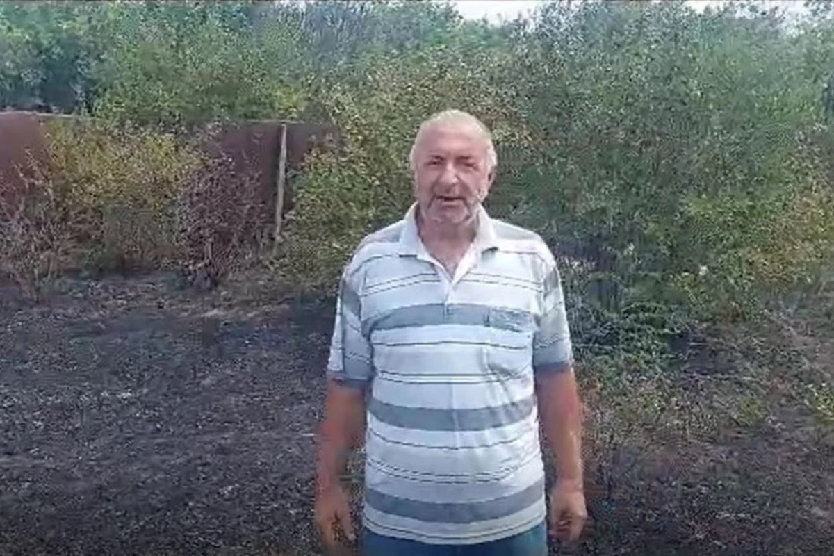 FHN qəsdən yanğın törədən şəxsi müəyyənləşdirdi - FOTO/VİDEO