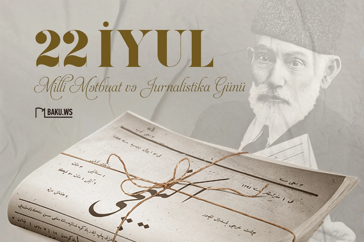 Bu gün Azərbaycan milli mətbuatının yaranmasından 148 il ötür
