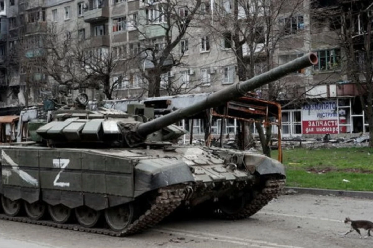 В Украине боец-азербайджанец уничтожил российский танк - ВИДЕО