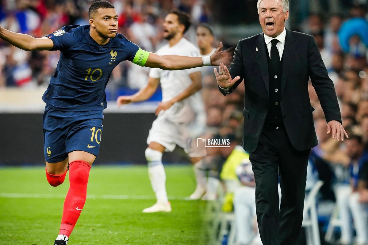 Ançelotti Mbappe ilə bağlı suala cavab verməkdən imtina etdi